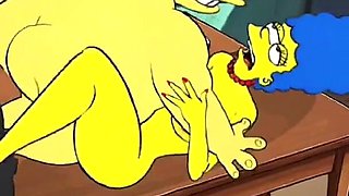 Police Sex Story. Married Housewife Fucks with Sheriff for Her Husband. a Cartoon Parody. Animation. Comic. Parody Simpson