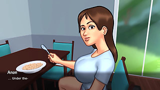 Jenny college girl friend summertime Saga 4k