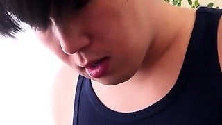 Extreme close up of Japanese teen masturbating Uncensored