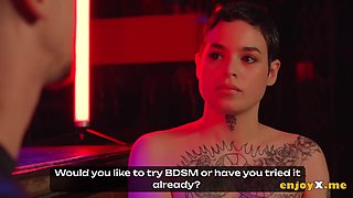 Saba The Shy Subordinated Loves Rough, Bdsm Threesomes With Strangers Xxx - Jimmy Bud, Tommy Cabrio And Saba Lapiedra