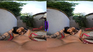 PURITYVR Sex in public pool with Lilian