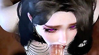 Beauty Curves Uploaded to Heaven - 3D Animation Hentai