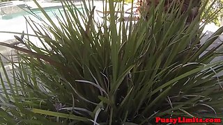 Throated bikini slut wants to be fucked rough