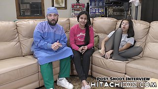 Freshman Alix Avery experiences a mandatory wand orgasm in this POV scene with Doctor Tampa