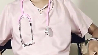 Ebony Nurse Wants Her Feet Worship JOI