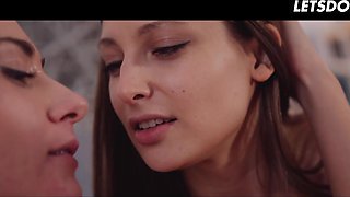 Horny Teens Experience Their First Lesbian Orgasmic Session - A CHICK KNOWS