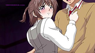 Cannot Decide who gets the Cum - Hot Threesome with Two Sexy Hentai Girl - SUB
