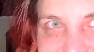 Face Slapping POV, Blowjob, Cum on Hair, Squirting