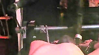 Stina Stone Mercyless Stretching on the Rack by Mistress in Leather Gloves Part 1