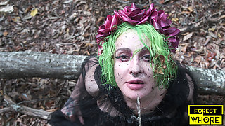 Forest Whore - Halloween 2025, extreme Humiliation and Filth