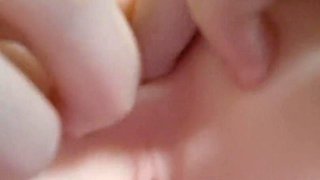 Adorable Sexy Elza Kom Spanks Doll on Ass and Stretches Holes.