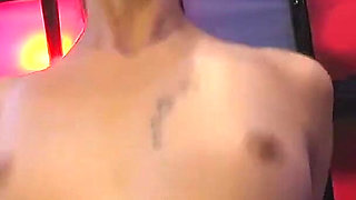 Sexy Brunette Loves Taking Giant Dicks in Her Horny Pussies and Swallows Cum Gangbang