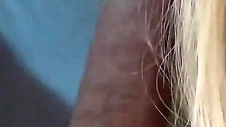 Horny Wife Milking Cocks Twice