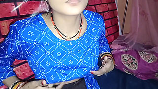 Newly married desi couple first time night sex