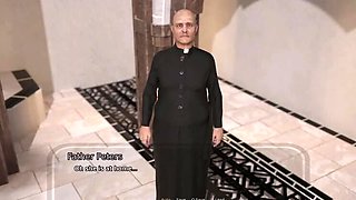 Step Sister Maria Fingered Hard in Grandma's House - 3D Animated HD Porn