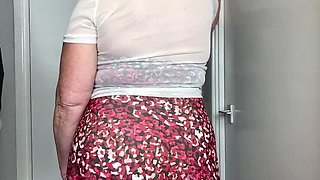 Hot British MILF Teases in Stockings & High Heels - Foot Fetish Fun