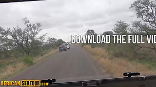 Wild cunt nailing with African Awahles