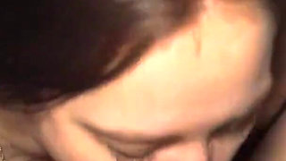 Threesome Bathroom Blowjob with Black Lynn and Vicky Sixxx