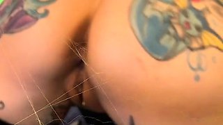 Amateur blondie solo anal masturbation