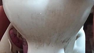 Unfaithful Step Sister with Her Ass Gets Hot Milk From Her Step Brother in the Shower