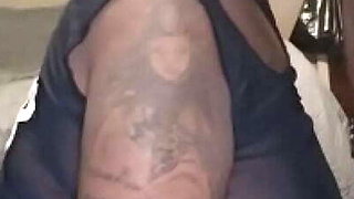 Hot MILF sucks big black cock and takes a messy facial while hubby's away