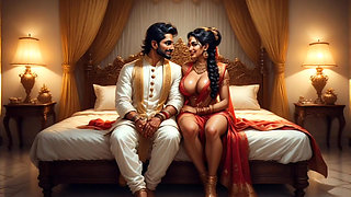 Hot Indian teacher teaches Kama Sutra to student