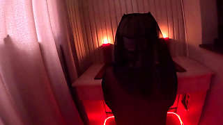 Unholy Nun Crazywifeslut Found the Necronomicon Book and Summoned the Anal Demon!