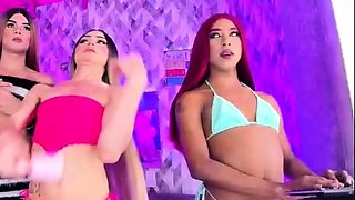 Group sex with a tranny is amazing