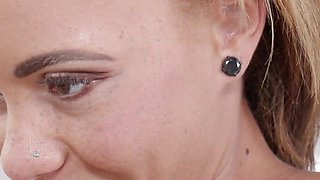 Flexible Freckle-Faced Fluid Fountain Featuring Alyson Mystery with Jax Slayher