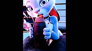 FURRY PMV: Excited Judy's