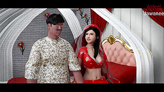 Hardcore sex on  first night between Bride and Groom