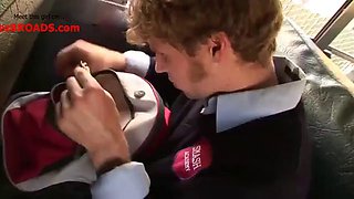 Teen gives her friends boyfriend a blowjob: Big Tits, Anal  Cumshot Porn