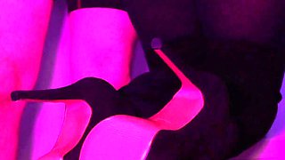 Sexy Business Woman with Boss in Office Restroom for Ripping off Nylon Sex