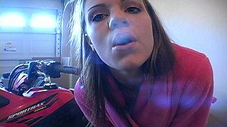 Addison Rose Smoking Featuring Addison Rose