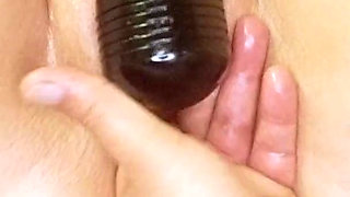 Using My Wand to Play with My Clit While My Husband Finger Fucks Me