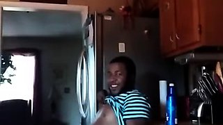 Me And My Sisters Friend Fucking In The Kitchen