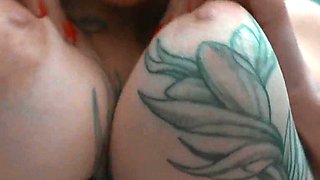 Step Mom Gets Facial After Jerking to Step Son in Share Bed While He Dreams of Busty Step Mommy
