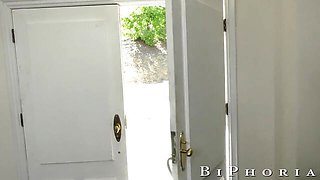 Biphoria featuring McKenzie Lee and Michael DelRay's bisexual blowjob sex
