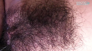 Asian double penetration with vibrator on the clitoris