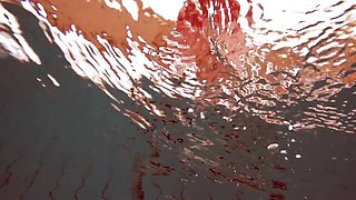 Xxxwater action with wild bimbo from Underwater Show