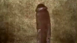 Black slut anal training
