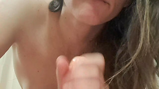 Blowjob, Sloppy, Handjob, Mouth Sounds for a Big Cock