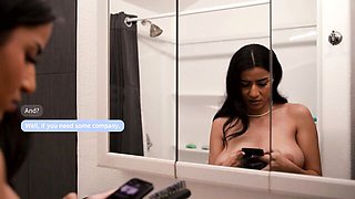 Adorable Nathan Bronson and Roxie Sinner - pornstar scene - Bellesa Films