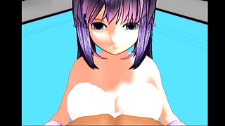 Ultimate fighting babe Bokofan takes on a wild wrestling match