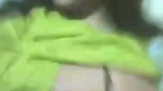 My Czn Showing Tits in Green Dress