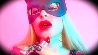 Red Shiny Lips, Sexy Moans: Worship Time! - Red Lips, Lipstick, Lip Gloss