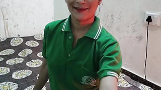 The school girl left the head for not doing homework.