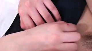 Back from college , a young Asian girl Shizuku Morino is craving her boyfriend's cock