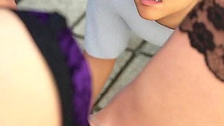 Hot MILF Caught Me Peeping & Made Me Lick Her Pussy - 3D Hentai Animated Porn - Milfy City
