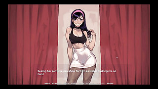 My New Girlfriend Taboo Hentai Game Ep.7 Caught with a Hard Boner in the Locker Room!
